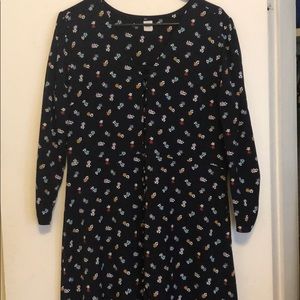 Mid 3/4 sleeve dress, floral dress